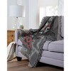 Northwest Thor Woven Tapestry Throw Blanket, 48" x 60", Thors Axe Multicolored - 2 of 4