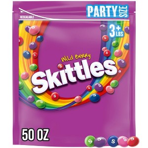 Skittles Wildberry Party Size - 50oz - 1 of 4