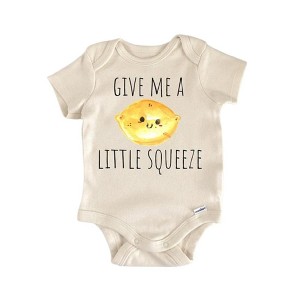 Main Squeeze Lemon Fruit - Baby Boy Girl Clothes Infant Onesie® Funny Cute Newborn GS1 - 1 of 4