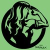 Girl's She-Hulk: Attorney at Law Flex Icon Outline T-Shirt - image 2 of 4