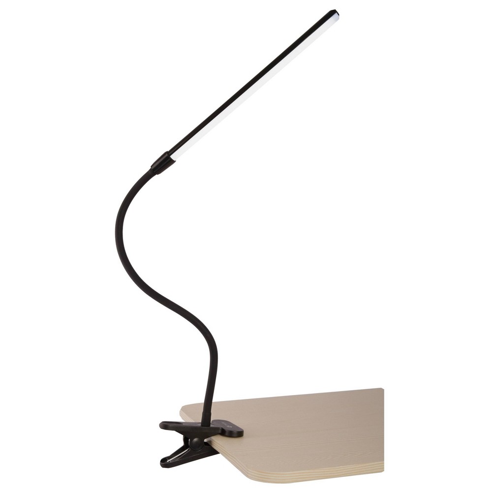 Photos - Spotlight Clip on Easel Table Lamp  Black - OttLite(Includes LED Light Bulb)