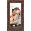 PosterPalooza | 6x12 Wide Bamboo Picture Frame, UV Acrylic, 4 Finishes - Brown, Black, Silver, and Natural - 2 of 4