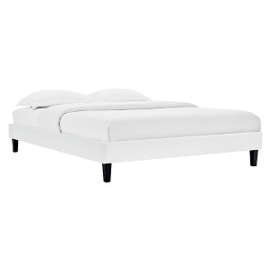 Modway Reign Full Performance Velvet Platform Bed Frame - 1 of 4