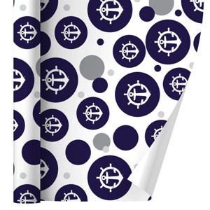 University of Portland Pilots Logo Premium Gift Wrap Wrapping Paper Roll 30x72 - 1 of 4