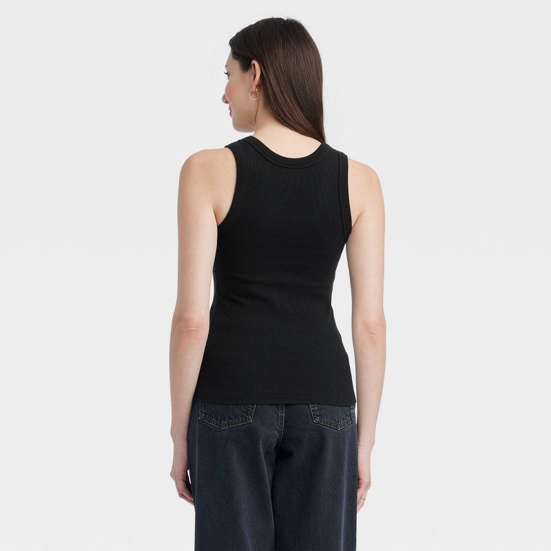 Women's 90s Ribbed Tank Top - Universal Thread™, 2 of 6