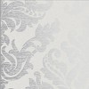 Antique Gris Grey Damask Paste the Wall Wallpaper - 4 of 4