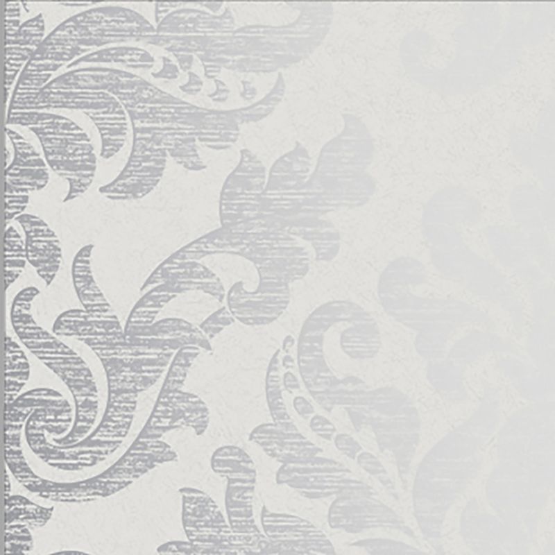 Antique Gris Grey Damask Paste the Wall Wallpaper, 4 of 5