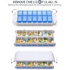 TookMag Weekly Medicine Pill Organizer Twice a Day, Easy Fill AM/PM Pill Box, Quick-Refill 7 Day Pill Cases for Vitamin,Fish Oil, Supplements, Black - 2 of 4