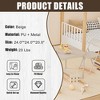 Boys and Girls Folding Table and Chairs Set of 3 - 4 of 4