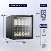 Kismile MIni Fridge 30 Cans (12 oz.) 1.3 Cubic Feet Beverage Refrigerator - 3 of 4