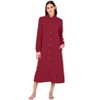 The Lakeside Collection Women's Snap Front Lounger Housecoat - 4 of 4