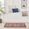 Nourison Fulton Floral Vintage Non-Slip Flatweave Indoor Rug - 2 of 4