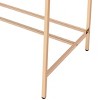 PAGED 42 Inches Computer Desk Modern Office Desk with Storage Drawer, X-Shaped Legs and Wooden Frame for Study - 4 of 4