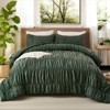 Ruffle Comforter Set – Soft Breathable 3-Piece Bedding, Romantic Farmhouse Cottage Style - 2 of 4