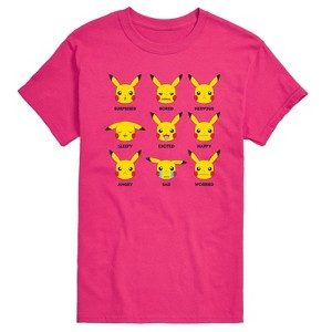 Men's - Pokémon - Moody Pikachu Short Sleeve Graphic T-Shirt - 1 of 3