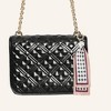 Unique Bargains Pearl Scarf Plaid Print Handbag Charm 1 Pc - 2 of 4