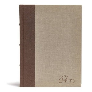 CSB Spurgeon Study Bible, Brown/Tan Cloth Over Board - by  Alistair Begg & Csb Bibles by Holman (Hardcover) - 1 of 1