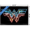 Trends International DC Comics Movie - Wonder Woman 1984 - Logo Framed Wall Poster Prints - 3 of 4