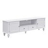Bella Depot 70.9'' Modern TV Stand for TVs up to 80“, Entertainment Center with Open Compartment, Storage Cabinet and Drawers - 4 of 4