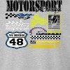 Rerun Island Men's Motorsport Racing Long Sleeve Graphic Cotton Pullover Sweatshirt - 2 of 4