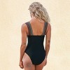Women's Chic One-Piece Swimsuit with Colorful Straps - Cupshe - 3 of 4