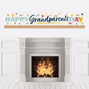 Big Dot of Happiness Happy Grandparents Day - Grandma & Grandpa Party Decorations Party Banner - 1 of 4