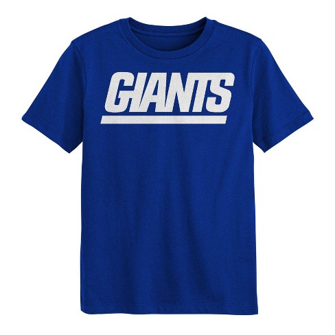 Nfl New York Giants Boys Cotton Short Sleeve T shirt Xs Target