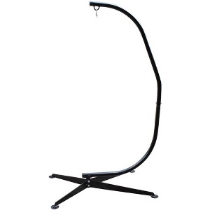 Sorbus Swivel Hammock Stand Chair Frame - Adjustable and Portable for Tree, Lounger, Air Porch, Patio and more (Holds 330lbs) - 1 of 4