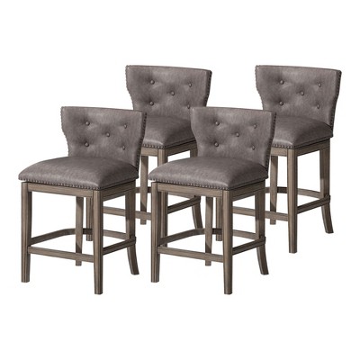 Maven Lane Hugo 26 Inch High Counter Height Barstool With Low Back In ...