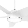 58" Minka Aire Chubby Flat White LED Smart Ceiling Fan with Remote - 3 of 4