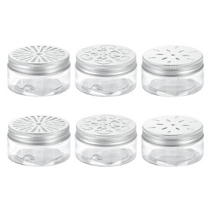 Unique Bargains Air Freshener Scent Beads 3 Styles Storage Containers with Aluminium Lids 3oz - 1 of 4