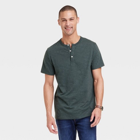 Men's Short Sleeve Henley Shirt - Goodfellow & Co™ : Target