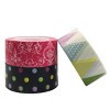 Wrapables Festive Washi Masking Tape (Set of 3), 10M L x 20mm W - 3 of 3