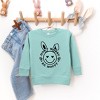 The Juniper Shop Don't Worry Be Hoppy Smiley Bunny Toddler Graphic Sweatshirt - 2 of 2