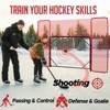 Zealfeel Hockey Net with Backstop 10x6FT, Pro Goal Set with Targets, Heavy-Duty Steel Frame - 4 of 4