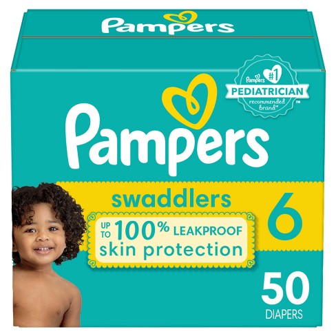 juni nikkel vertrekken Pampers Swaddlers Active Baby Diapers Super Pack - Size 6 - 50ct : Target