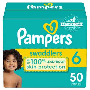 Pampers Swaddlers Active Baby Diapers Super Pack - Size 6 - 50ct