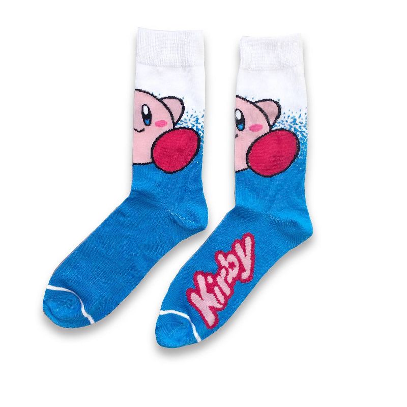 Nintendo Kirby Character Casual Crew Socks - 3pk, 4 of 9