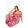 Women's Plus Size Paradiso Print Dress - pink | CITY CHIC - 3 of 4