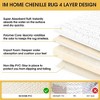BAGOKIE 3 Piece Chenille Bathroom Rug Set - 4 of 4
