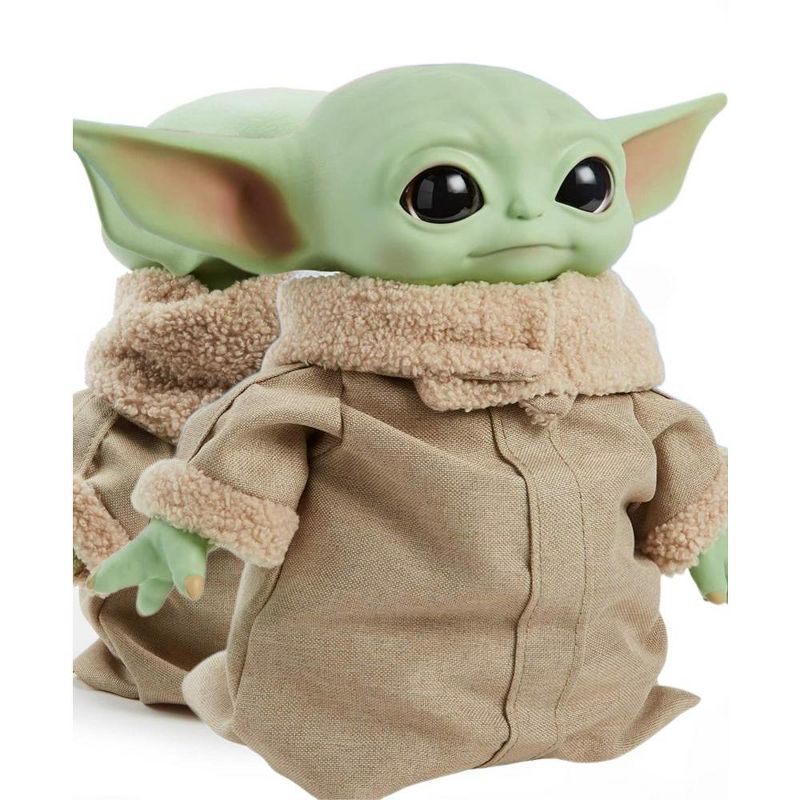 Star Wars Mandalorian The Child 11" Plush Baby Yoda Doll, 5 of 8
