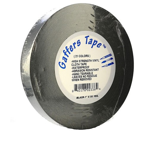 ProTapes Pro Gaffer Tape (3 x 55 yd, Black)