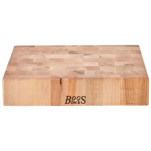 John Boos Medium Maple Wood Cutting Board For Kitchen 15 X 15