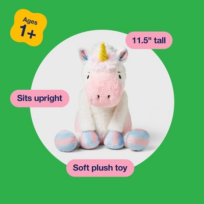 Детские мягкие игрушки Gigglescape 11.5" Ombre Unicorn Stuffed Animal — фото 4
