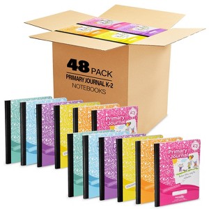 Manaloom Primary Composition Notebook Grades K-2 – 100 Sheets, 9.75" x 7.5" – Primary Ruled with Drawing Space - 1 of 4
