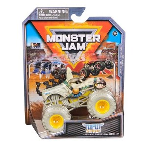 Monster Jam 2025 Series 40 Tempest Steed 1:64 Scale Diecast Truck, Official Crazy Creatures Monster Truck Toy for Kids Ages 3+ - 1 of 4