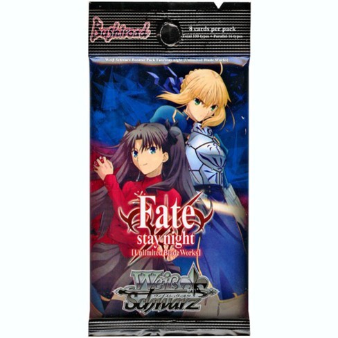 Weiss Schwarz Fate Stay Night Booster Pack English Edition Target