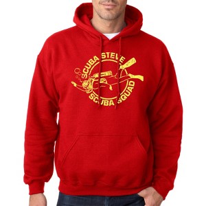 Scuba Steve Scuba Squad Sweatshirt Funny Diving Hoodie - Crazy Dog Hoodie - 1 of 4