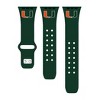 NCAA Miami Hurricanes Silicone Apple Watch Band - 2 of 3