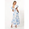 Petal and Pup Womens Dominique Midi Dress - 3 of 4